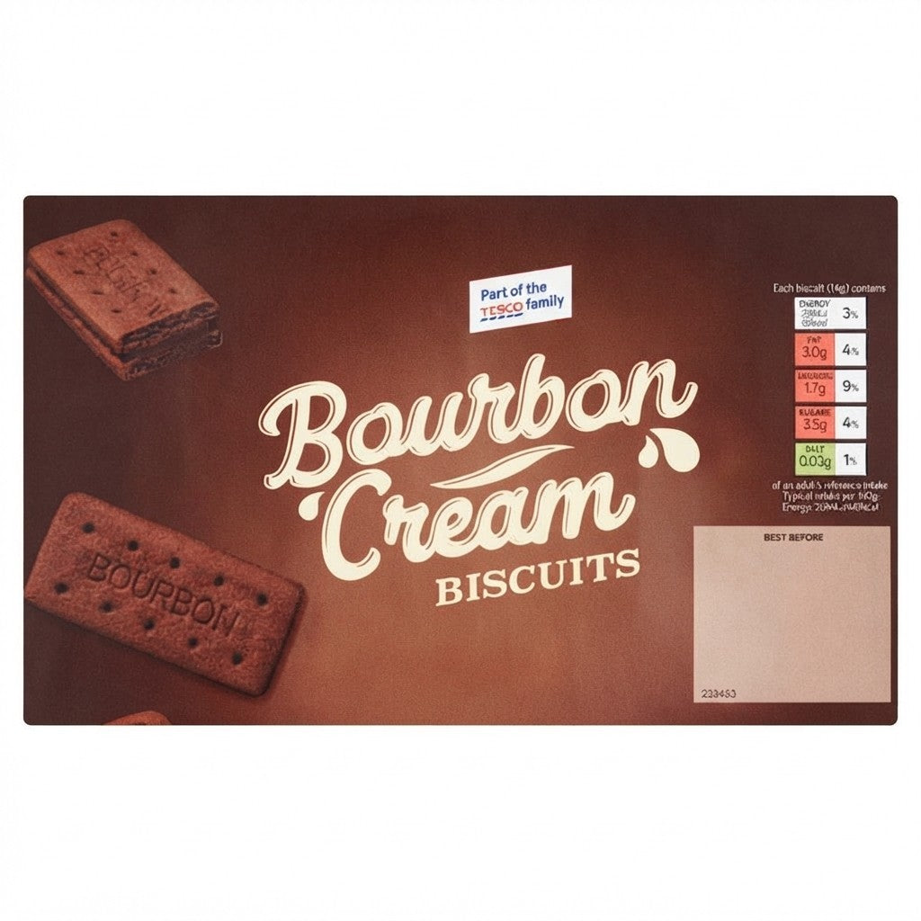 12x 150g Jack's Bourbon Cream Biscuits Bulk Chocolate Snack Pack