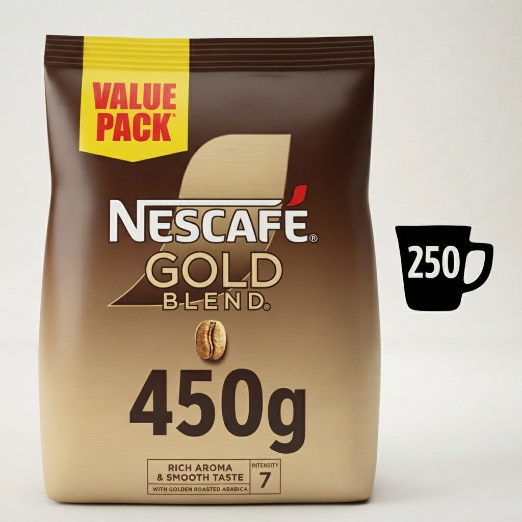 6x Nescafe Gold Blend Instant Coffee Value Pack 450g Bulk Lot 2700g Total
