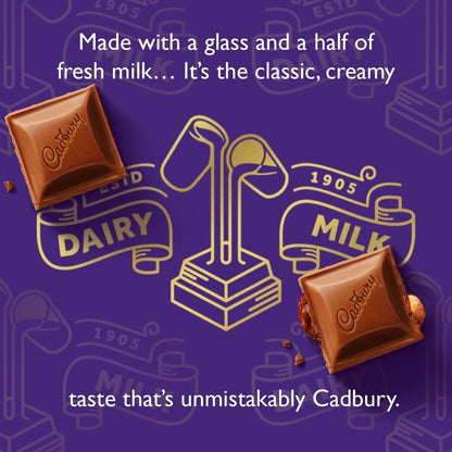 Cadbury Dairy Milk Caramel Chocolate Bar 120g x 16 Bulk Multi-Pack