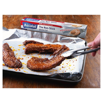 300mm x 5m Rolls X 6 Bacofoil Non Stick Kitchen Foil BacoLift Easy Cut Bulk Pack