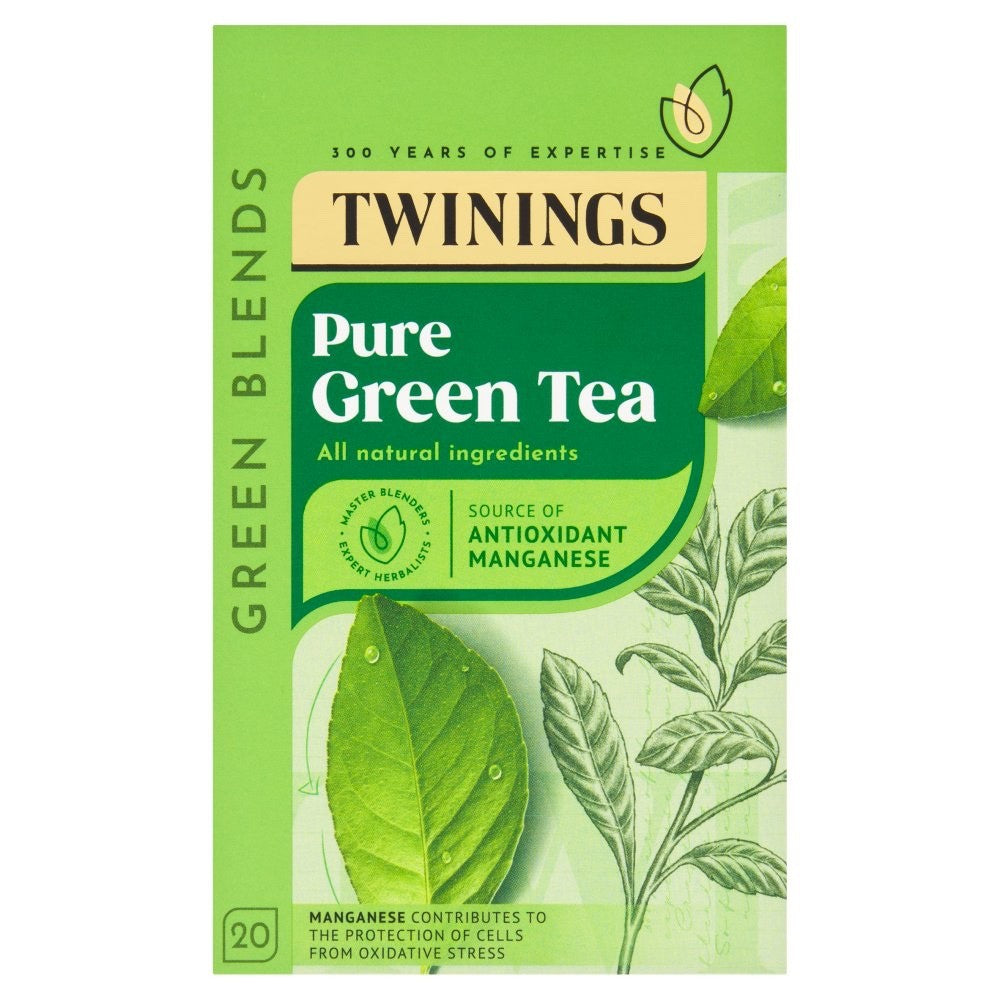 Pack of 4 | Twinings Tea Variety Bundle|Pure Green,Camomile&Honey,Lemon&Jasmine