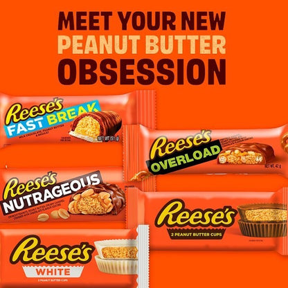 Reese's Peanut Butter Cups Bulk Box Options - White Creme, Milk Chocolate 2-Pack