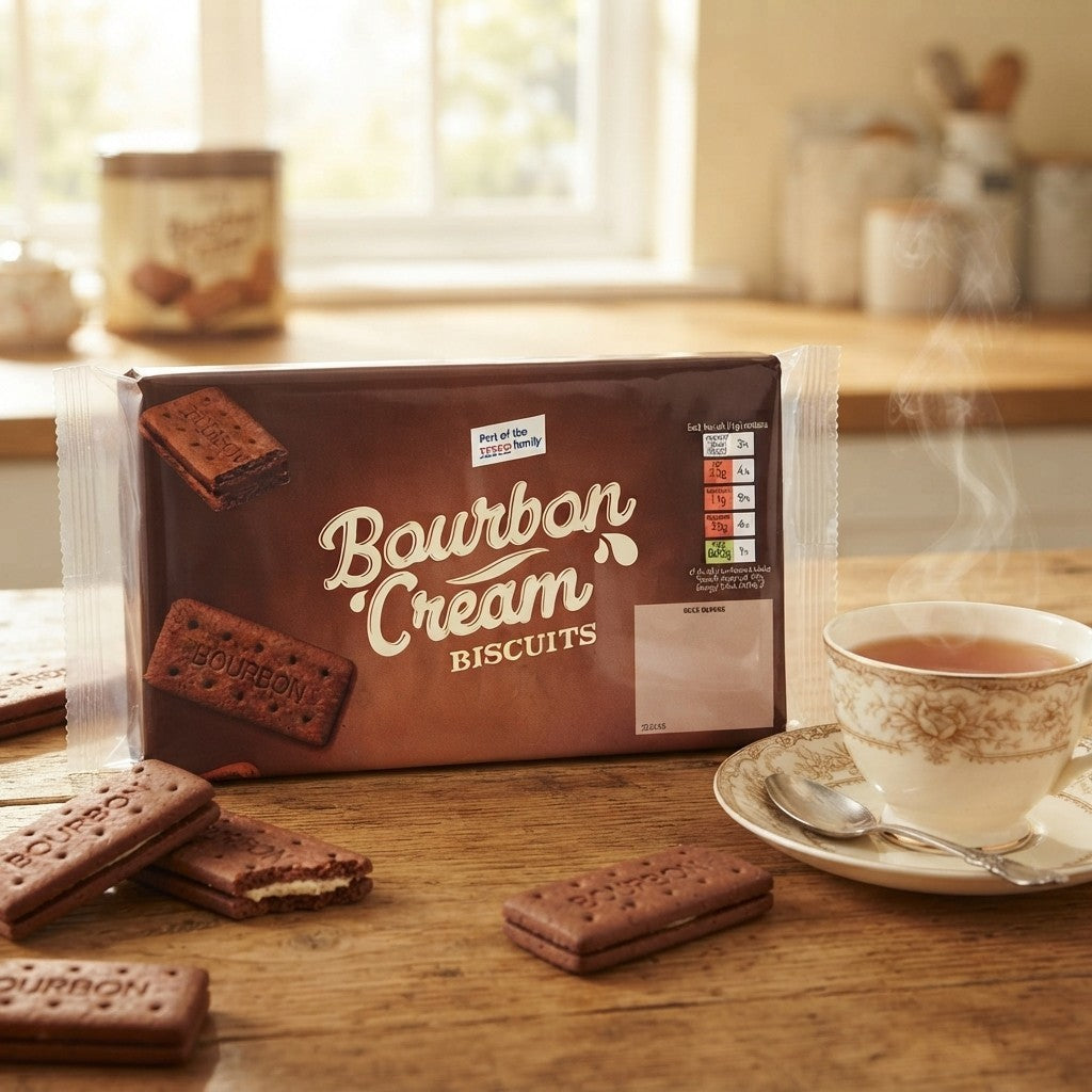 12x 150g Jack's Bourbon Cream Biscuits Bulk Chocolate Snack Pack