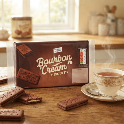 12x 150g Jack's Bourbon Cream Biscuits Bulk Chocolate Snack Pack