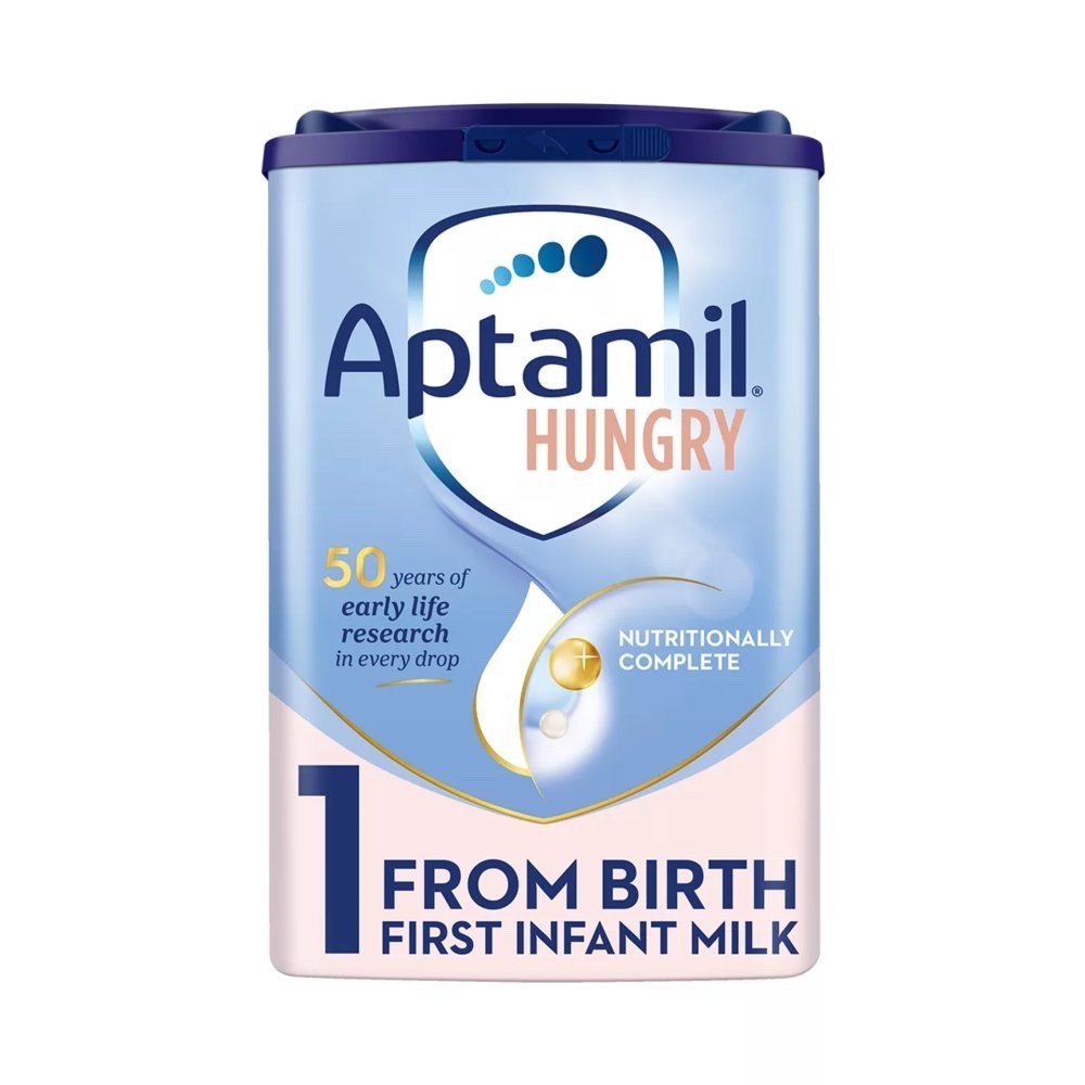 Aptamil Hungry First Infant Milk Formula Powder From Birth 800g Tub