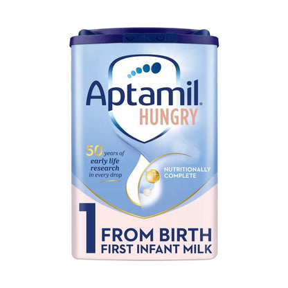 Aptamil Hungry First Infant Milk Formula Powder From Birth 800g Tub