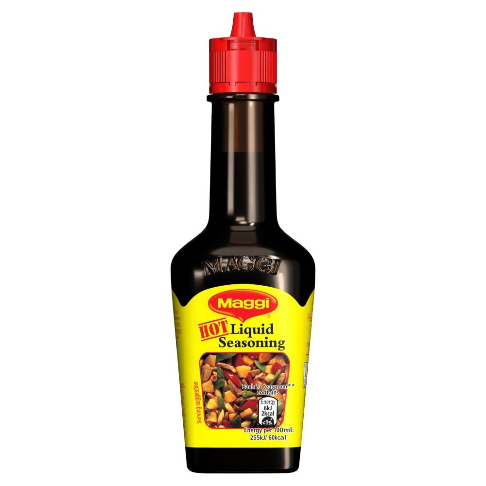 12 x 100ml Maggi Hot Liquid Seasoning Bottle Pack Vegan Asian Cooking Sauce