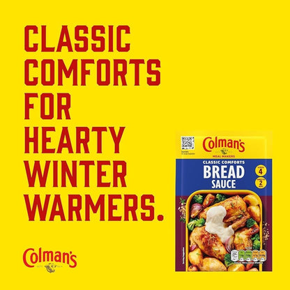 40g x 10 Pack Colman's Bread Sauce&Cheddar Cheese Sauce Mix British Flavour