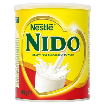 400g x 12 Nido Instant Full Cream Whole Milk Powder Tin Can Nestle High Protein
