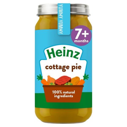 6x 200g Heinz By Nature Cottage Pie Baby Food 7+ Months
