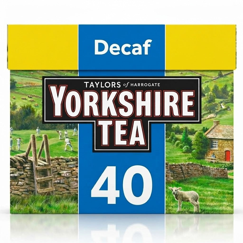 40s 125g 5 Pack Bundle Total 200 Bags Yorkshire Tea Decaf