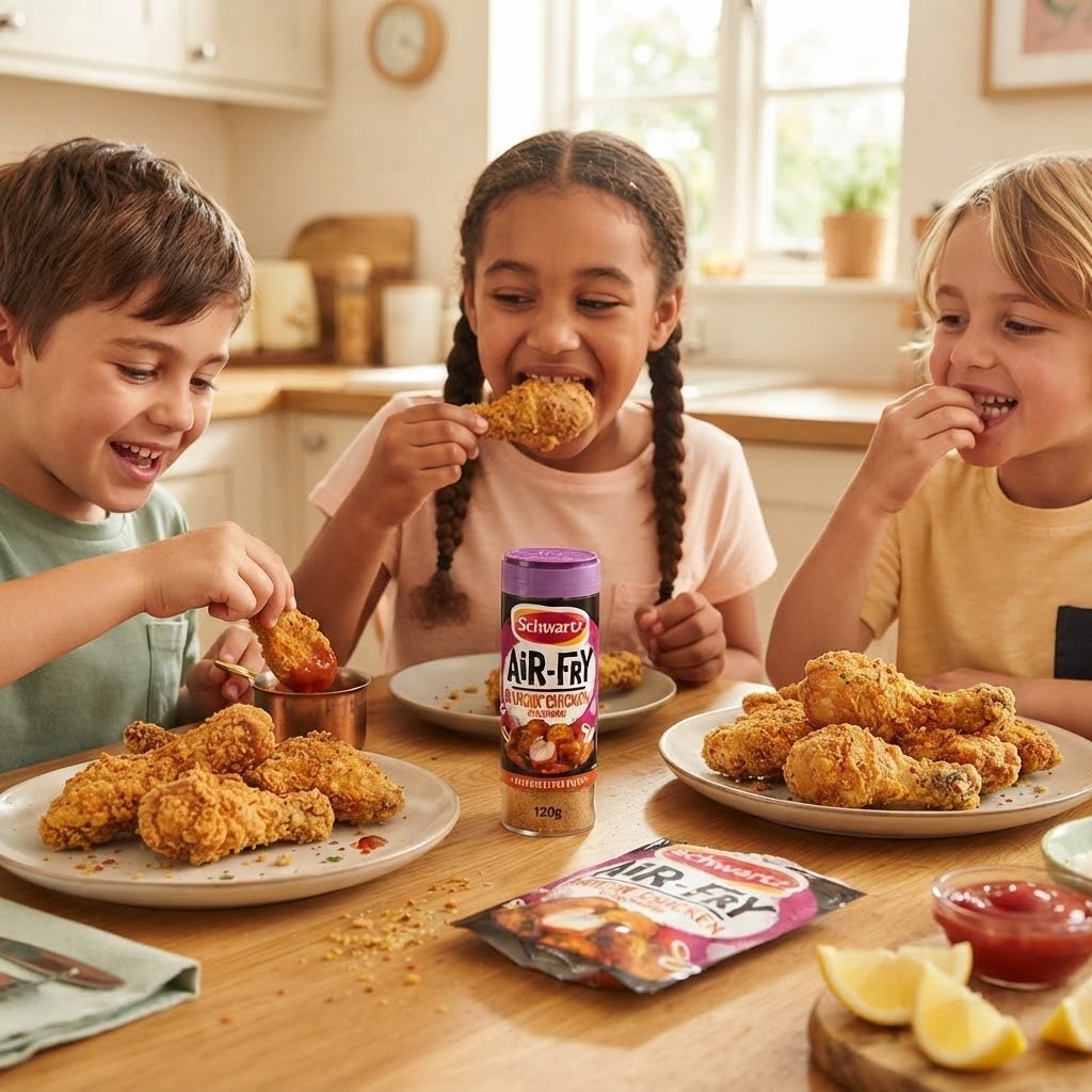 6 x 120g Schwartz Air-Fry Bangin' Chicken Seasoning Mix