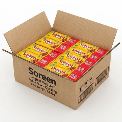 320g × 12 Soreen Original Malt Loaf - Value Pack