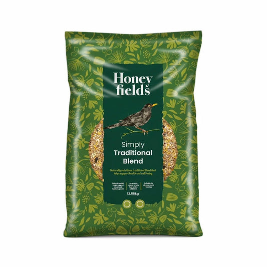 12.6kg Honeyfield's Conservation Grade Quality Wild Bird Food Seed Mix