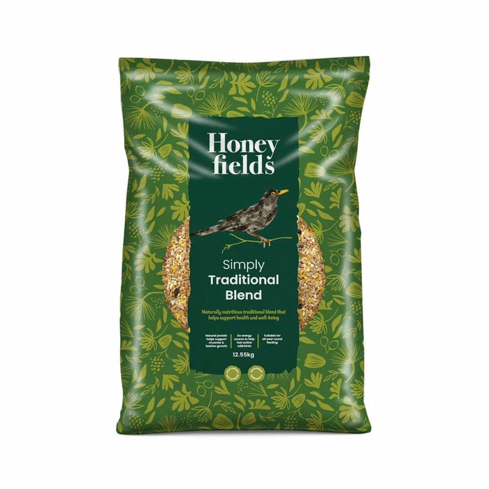 12.6kg Honeyfield's Conservation Grade Quality Wild Bird Food Seed Mix