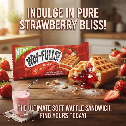 Waf*Fulls Soft Waffle Sandwiches 50g x 12 – Choose Your Flavour