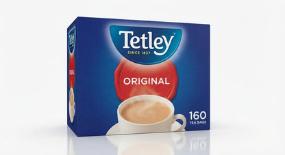 6 Pack Bundle Total 960 Bags Tetley Original Tea Bags 160s