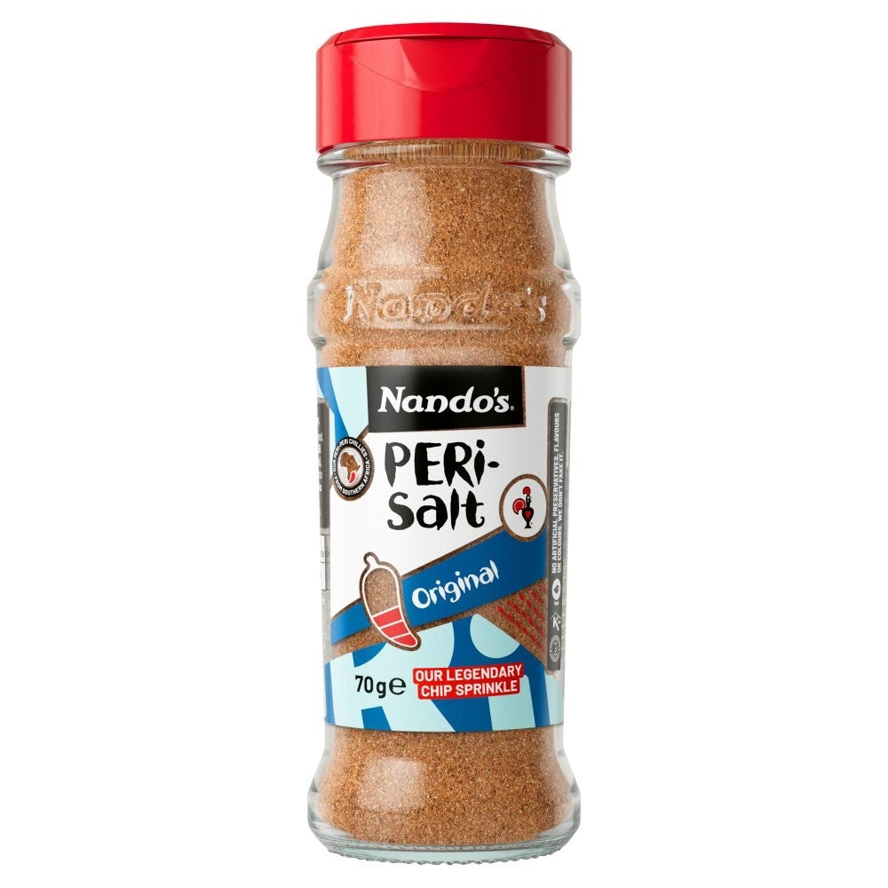 70g × 6 Nando's Peri-Peri Salt Chip Sprinkle Spice Seasoning Vegan