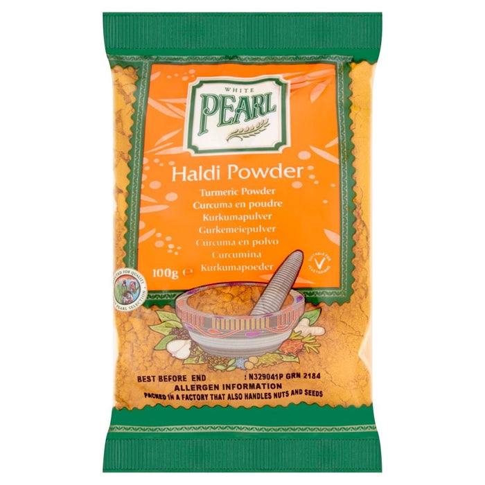 12x 100g (1.2kg) White Pearl Turmeric Powder – Finest Quality Ground Spice