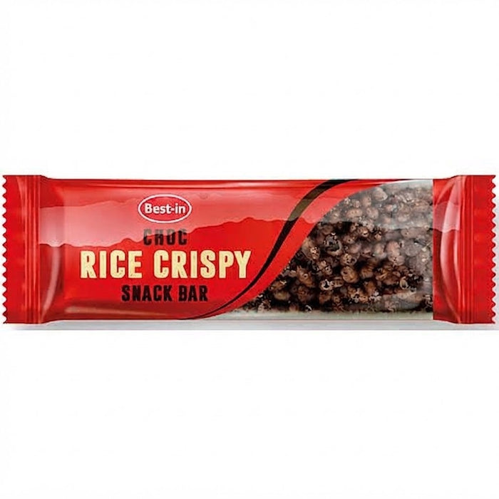12 Pack BestIn Choc Rice Crispy & Chocolate Cornflake Bars 45g