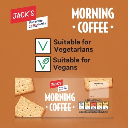 Jack's Morning Coffee Biscuits 150g & Custard Creams 12 x 150g Bundle