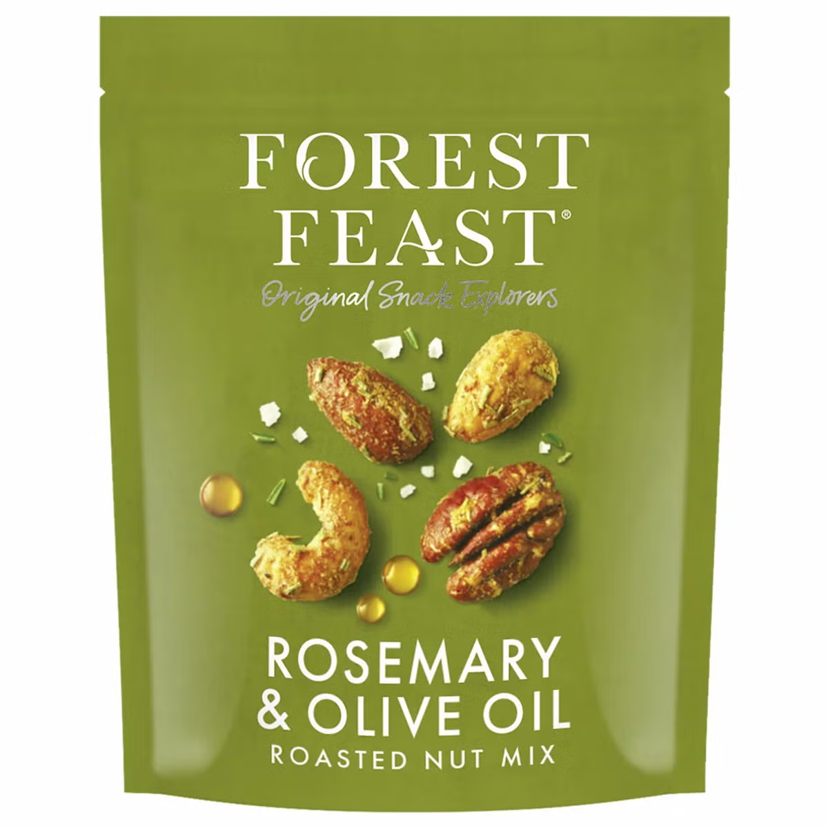 1 kg Forest Feast Rosemary & Olive Oil Vegan Gluten-Free Nut Mix Bag