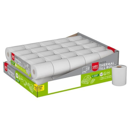 CaterPro 57mm x 48mm Small Thermal Receipt Paper Rolls for EPOS Systems