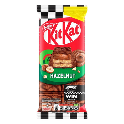 KitKat Cookie Dough & F1 Hazelnut Chocolate Sharing Bar 99g Bulk Box - x 15