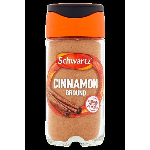 39g × 6 Schwartz Ground Cinnamon Spice Jar Pure Indonesian Cassia Seasoning