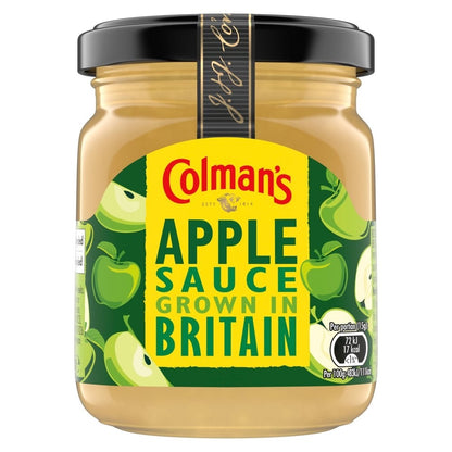 8 x 155g Colman's Apple Sauce – British Bramley Apples Condiment for Roast Pork