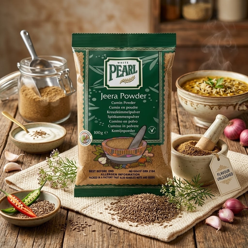 100g × 12 Cumin Powder Ground Jeera Spice Pure Indian Seasoning White Pearl