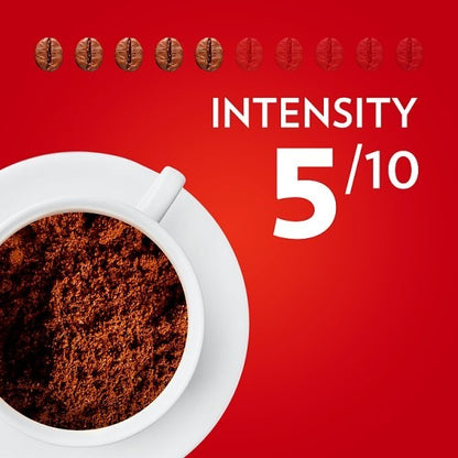 6 x 250g Bag Lavazza Qualità Rossa Ground Coffee – Medium Roast, Intensity 5