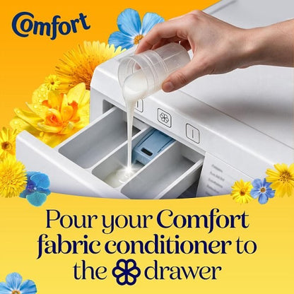 8 Pack 930ml Comfort Fresh Sunshiny Days Fabric Conditioner Softener 248 Washes