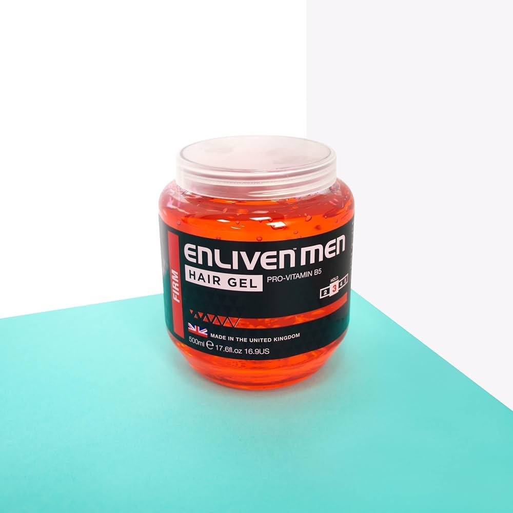 6 x 250ml (1.5kg) Enliven Hair Gel Bundle – Firm & Extreme Hold Hairgel Pack
