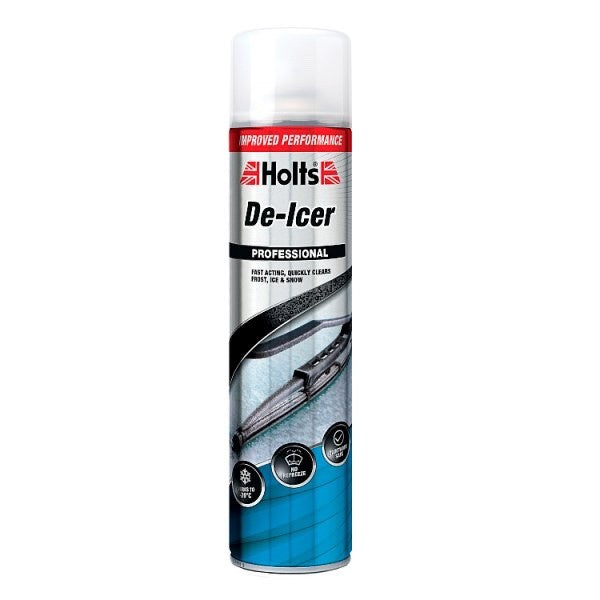 600ml x 12 Holts Professional De-Icer Spray Fast-Acting - Bulk Pack