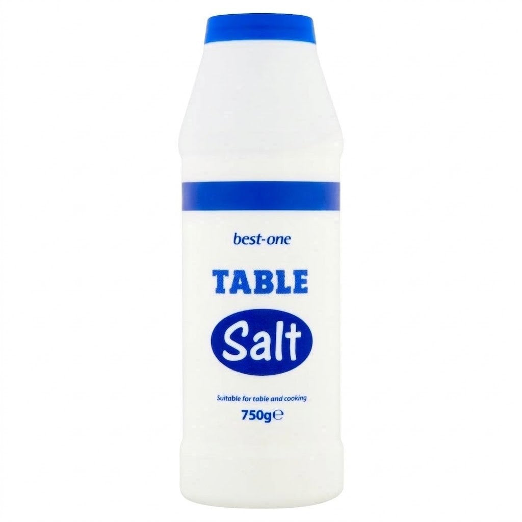 750g x 12 BEST-ONE Table Salt Bulk Pack – Fine Cooking & Table Salt