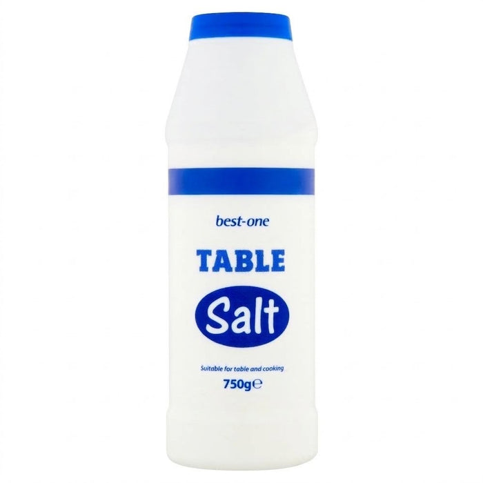 750g x 12 BEST-ONE Table Salt Bulk Pack – Fine Cooking & Table Salt