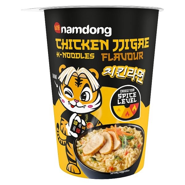 8 Packs Namdong K-Noodles Pot Beef Chicken Jjigae Korean Instant Noodles 83g/84g