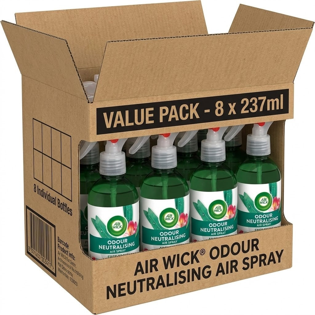237ml × 8 Airwick Eucalyptus Air Spray  - Bulk Pack