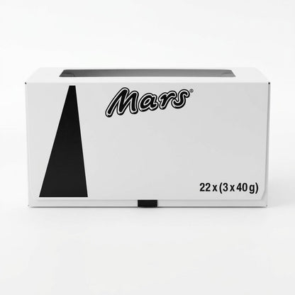 22 x (3 x 40g) Mars Caramel & Milk Chocolate Bars Multipack Soft Nougat