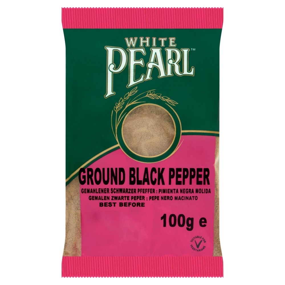 100g x 12 Pack White Pearl Ground Black Pepper Bulk Buy Spice Seasoning