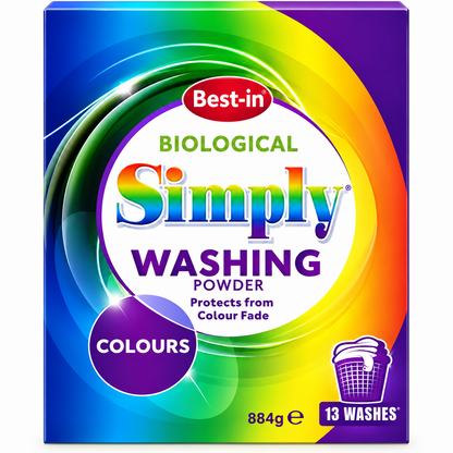 13 Wash × 6 Bestin Colour Bio Washing Powder Low Temp Colour Detergent