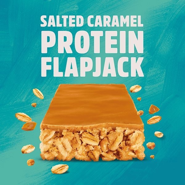 16x 50g TREK Salted Caramel Protein Flapjack Bars Vegan & Gluten