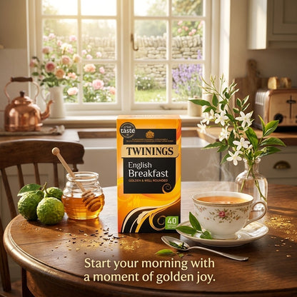 4x 100g Twinings English Breakfast Black Tea Bags Wholesale Saver Bundle