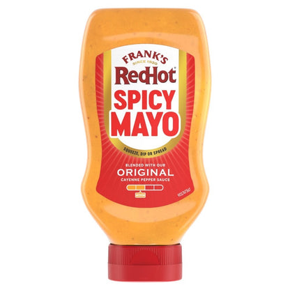 8 x 240g | Frank's RedHot Spicy Mayo 250g Multi-Pack - Squeeze, Dip & Spread