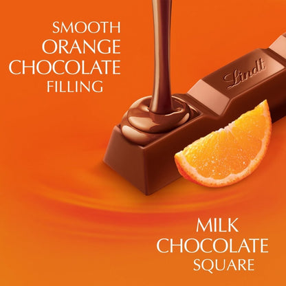 Lindt Lindor Chocolate Treat Bars 38g x 24 Box - Milk, Pistachio, Salted Caramel