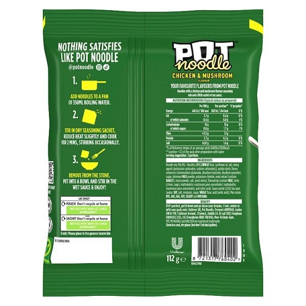 115g /112g /114g x 10 | Pot Noodle Instant Noodles Block Multi-Flavour Packs