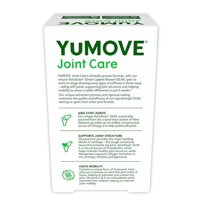 2 x 120 Tablets YuMove Joint Care for Adult Dogs Mobility Supplement