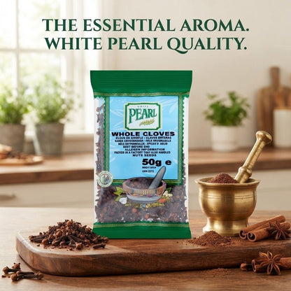 50g x 12 (600g) White Pearl Whole Cloves - Finest Selection Quality