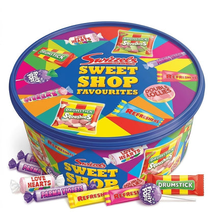 4x 650g Swizzels Sweet Shop Favourites Tub Wholesale Bulk Party Sweets